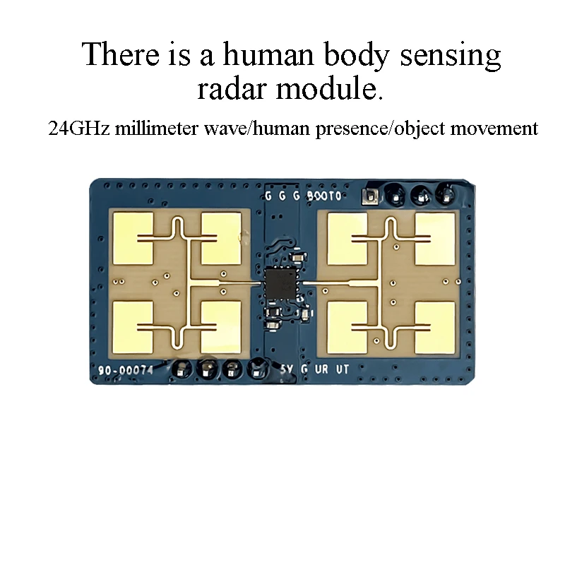 2vnt LD1125H nemokamas pristatymas 24G milimetras bangos radaro modulio žmogaus buvimo jutiklis kvėpavimo indukcijos mobiliojo svyruoja detektorius Nuotrauka 0