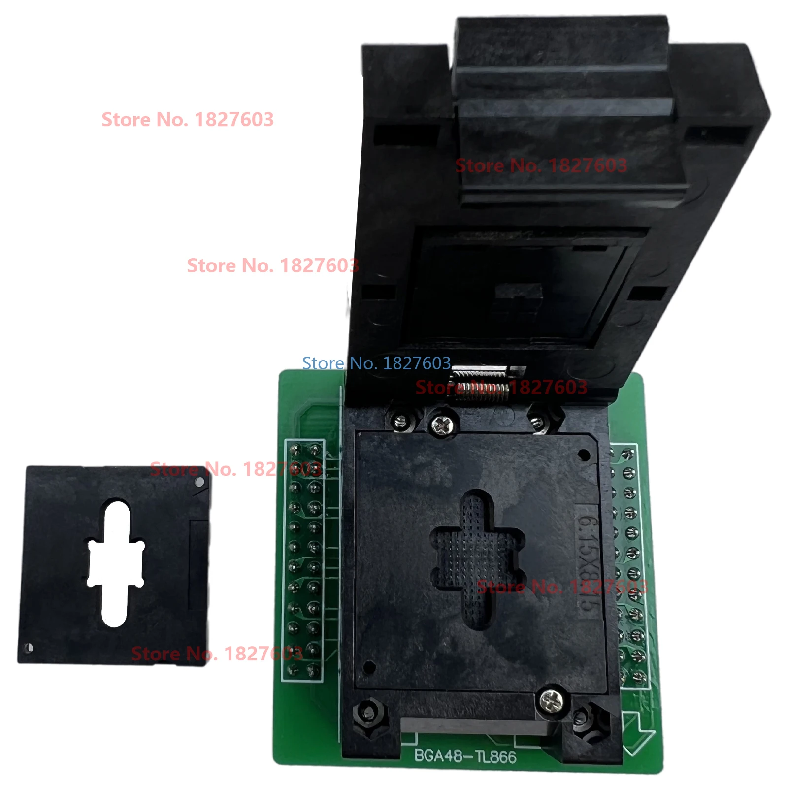 BGA48 adapteris Pikis 0,8 mm + TSOP48/SOP44 V3 bazės valdyba tik XGecu TL866II Plius programuotojas Nuotrauka 0