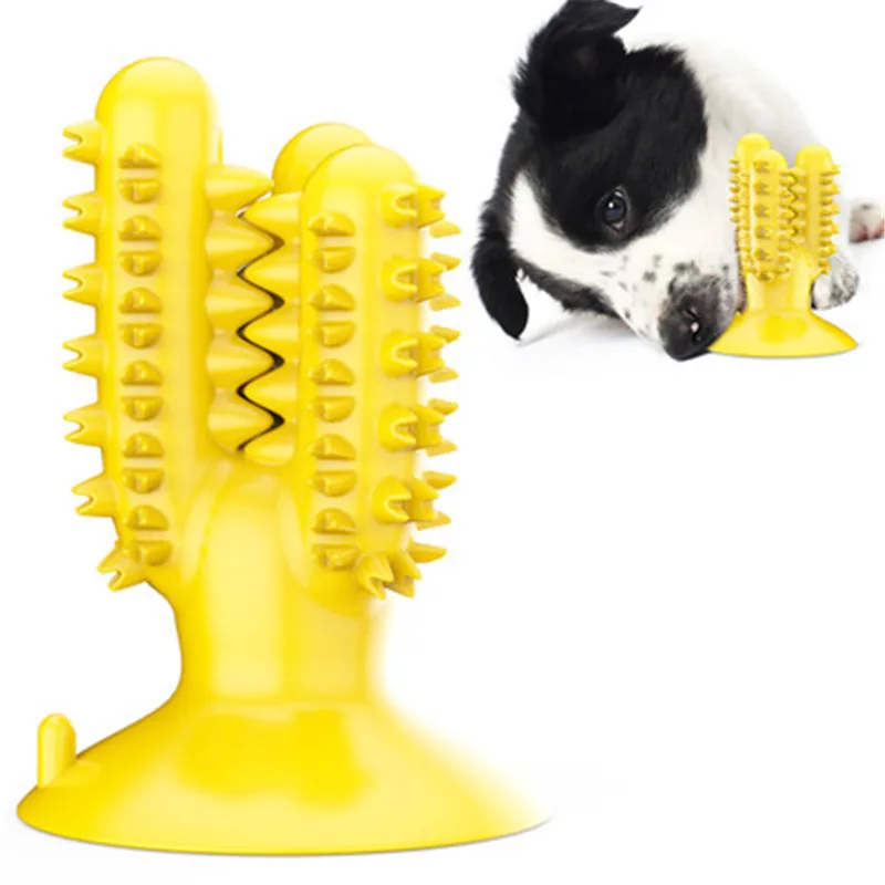 Interaktyvus Kong Šuns Žaislai Guminiai Šuns Dantų Šepetėlis Šuniuką Kramtyti Žaislus Prancūzų Buldogas Dantų Valymo Reikmenys, Šunų Reikmenys Nuotrauka 0