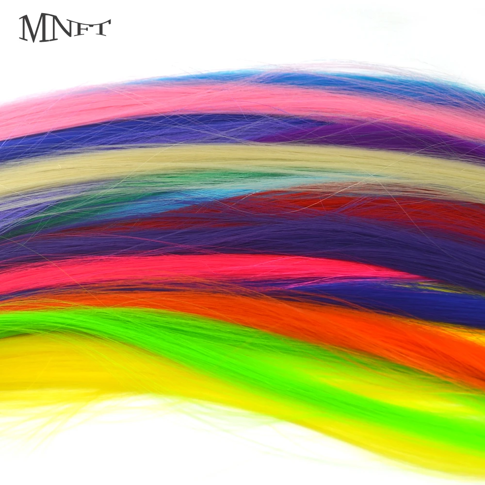 MNFT 3PCS Mišrios Spalvos Skristi Susiejimas Medžiagų Pluošto Sintetiniai plaukų Pluoštai Nuotrauka 0