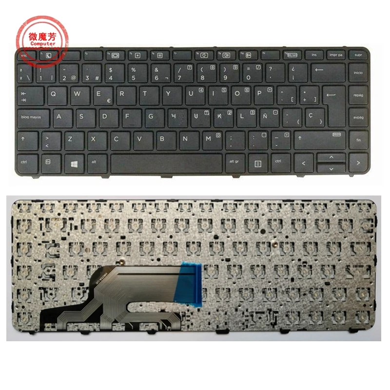 SP Išdėstymo Klaviatūra HP ProBook 440 G3 440 G4 445 G3 430 G3 430 G4 446 G3 640 G2 G2 645 Nuotrauka 0