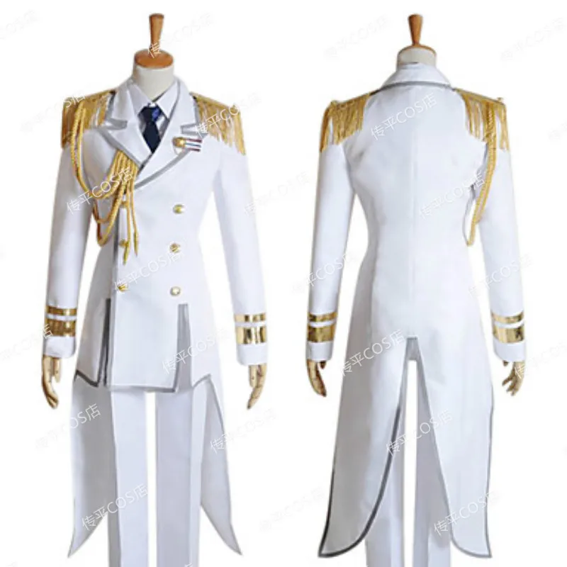 Uta no Prince-sama Lėktuvo Kapitonas Uniformas Cosplay Kostiumas Pilnas Komplektas Pritaikyti bet kokio dydžio Nuotrauka 0