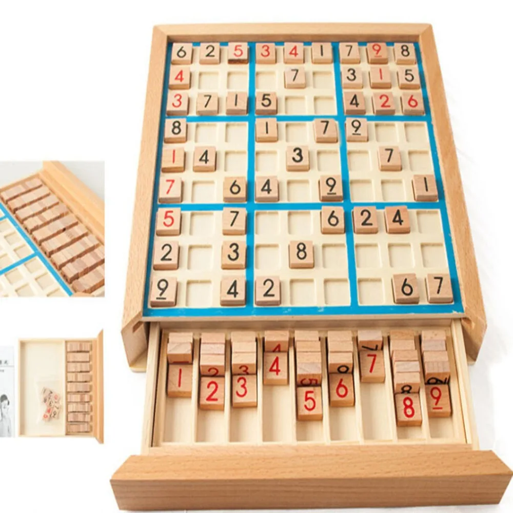 Vaikai Sudoku, Šachmatai Buko Tarptautinės Šaškių Lyginimo Stalo Žaidimo Žaislas Dovana Mokymasis Ir Švietimas Įspūdį Žaislas Nuotrauka 0