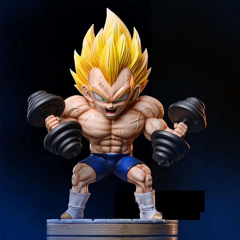 17cm Dragon Ball Z Fitneso Vedžitas IV Goku Gohan Veiksmų Skaičius, PVC Kolekcijos Modelis Statulėlės, Žaislai, Dovanos Puošmena Nuotrauka 1