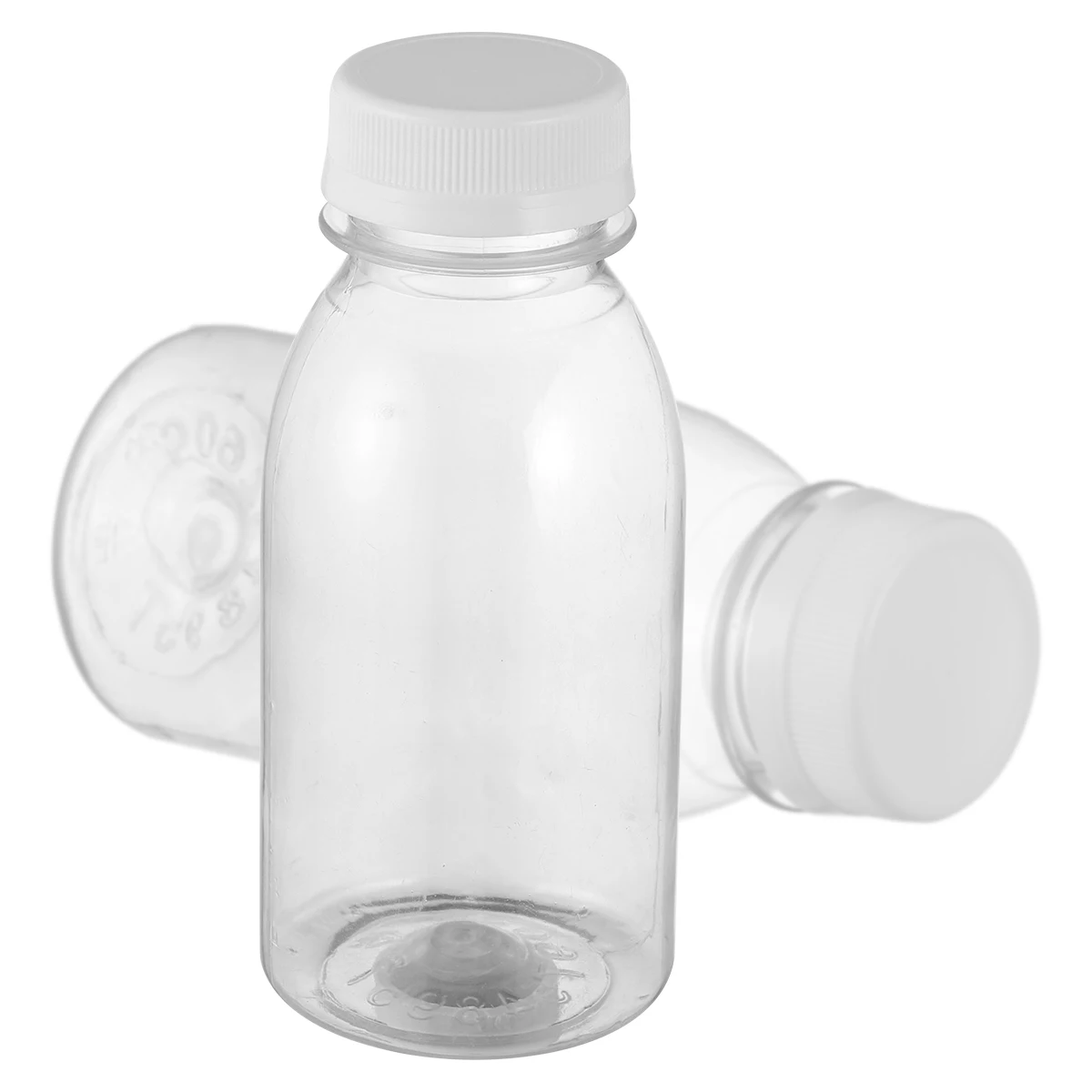 10vnt Skaidraus Plastiko Pieno Saugojimo Butelių Gėrimų Gėrimo Butelį Pieno Gėrimų Gerti Sultis, Bakas Tuščias Saugojimo Butelių Nuotrauka 2