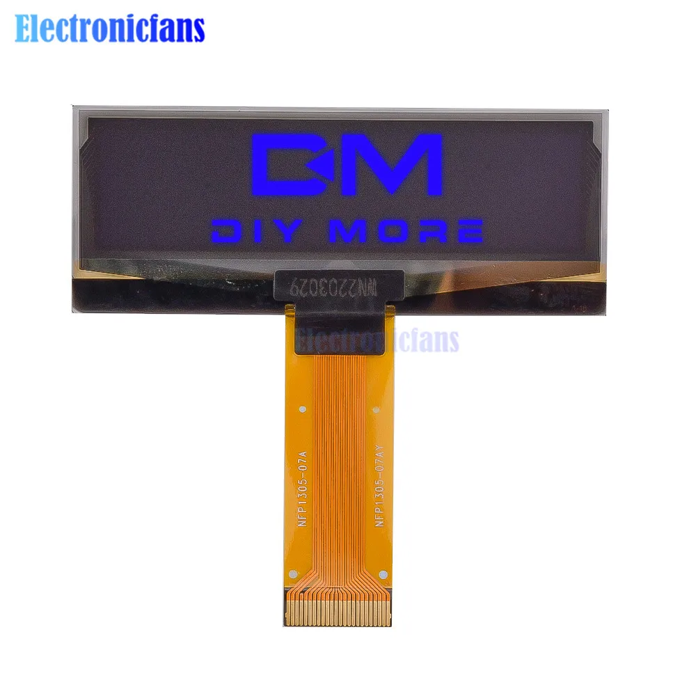 2.23 Colių 24Pin OLED Ekranas Modulis SSD1305 Ratai 128*32 Rezoliucija Plug-in Tipo LCD Ekranas SPI Sąsaja Balta Žalia Geltona Mėlyna Nuotrauka 2