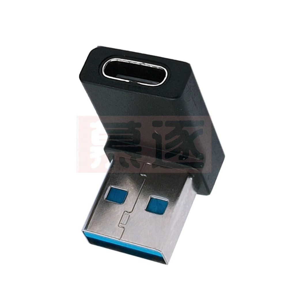 USB C Tipo Moteris USB 3.0 Male Adapter 90 Laipsnių Alkūnė C Tipo Konverteris Adapteris, Skirtas jungikliui LIte PS4 PC Nuotrauka 2