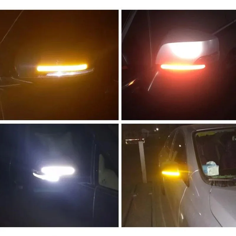 2VNT Automobilių Lipdukai Atspindinčios Juostos Įspėjimo Lipdukai Šviesos Lipdukas dėl Universaliųjų Automobilių Važiuojant Naktį Kelyje Saugos Nuotrauka 3