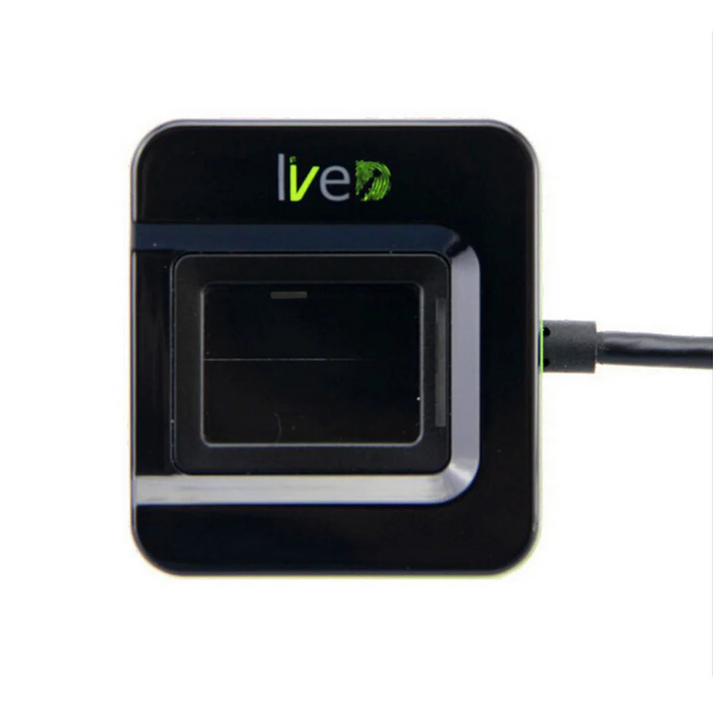 Biometrinis pirštų Atspaudų Skaitytuvo pirštų Atspaudų Skaitytuvas USB Skaitytuvas USB pirštų Atspaudų Jutiklis Live20r Nuotrauka 3