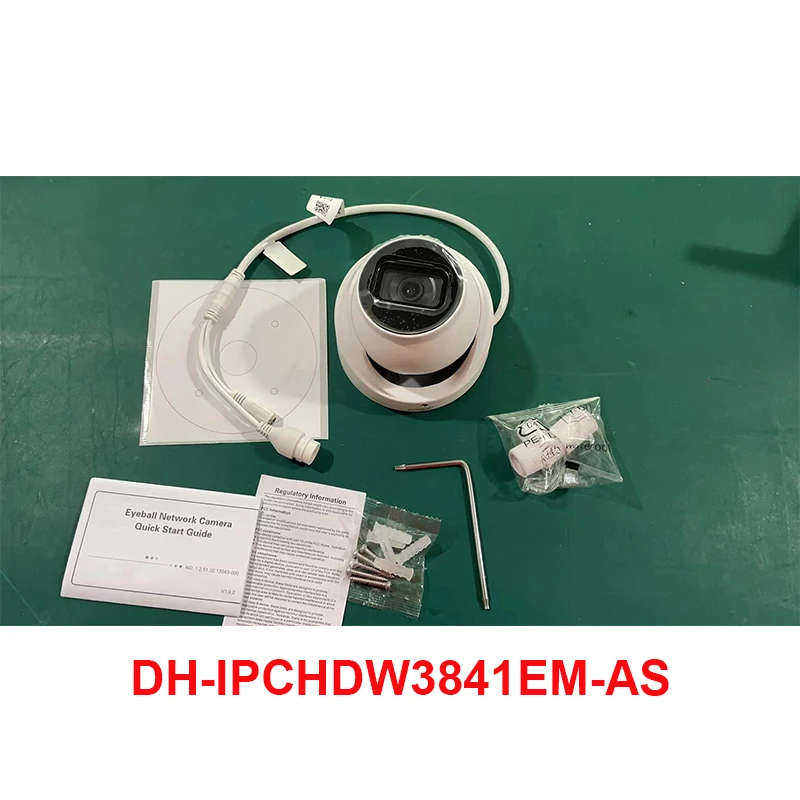 Dahua 8MP 4K IP Kamera, Patalpų IR Metalo Kupolo HDW3841EM Saugumo Profesinės Saugos Nuotrauka 3