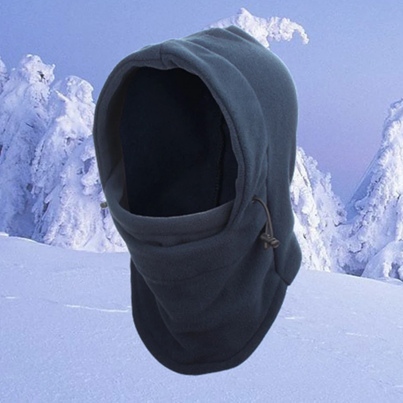 2020 Naujas Mados Šilta Kepurė Žiemos Vyrų, Moterų Skrybėlės Vandeniui Šilumos Vilnos Balaclava Skrybėlę Gobtuvu Kaklo Šilčiau Pėsčiųjų Šalikai Nuotrauka 5