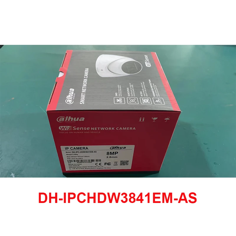 Dahua 8MP 4K IP Kamera, Patalpų IR Metalo Kupolo HDW3841EM Saugumo Profesinės Saugos Nuotrauka 5