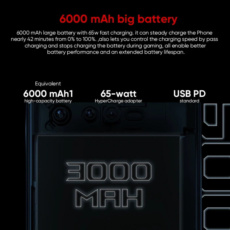 DHL Nemokamai Pasaulio ROM ASUS ROG Telefonas 6 Snapdragon 8+Gen 1 65MP Triple Kameros 165Hz AMOLED Multi-Language 5G Žaidimas Telefonas PUBG Žaidimai Nuotrauka 5