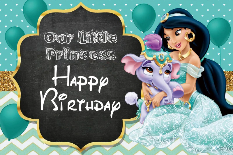 Karšto Animacinių Filmų Disney Princess Šalis Nuotraukų Foną Sniego Baltumo Tapetai Su Gimtadieniu Baby Shower Backdrops Šalies Prekių Nuotrauka 5