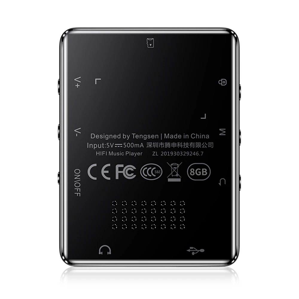 Nauja Versija X60 BT, MP3 Muzikos Grotuvas su touch ekranas ir vidinė 16GB HiFi Nešiojamų walkman su Radijo /FM/ Įrašymas Nuotrauka 5