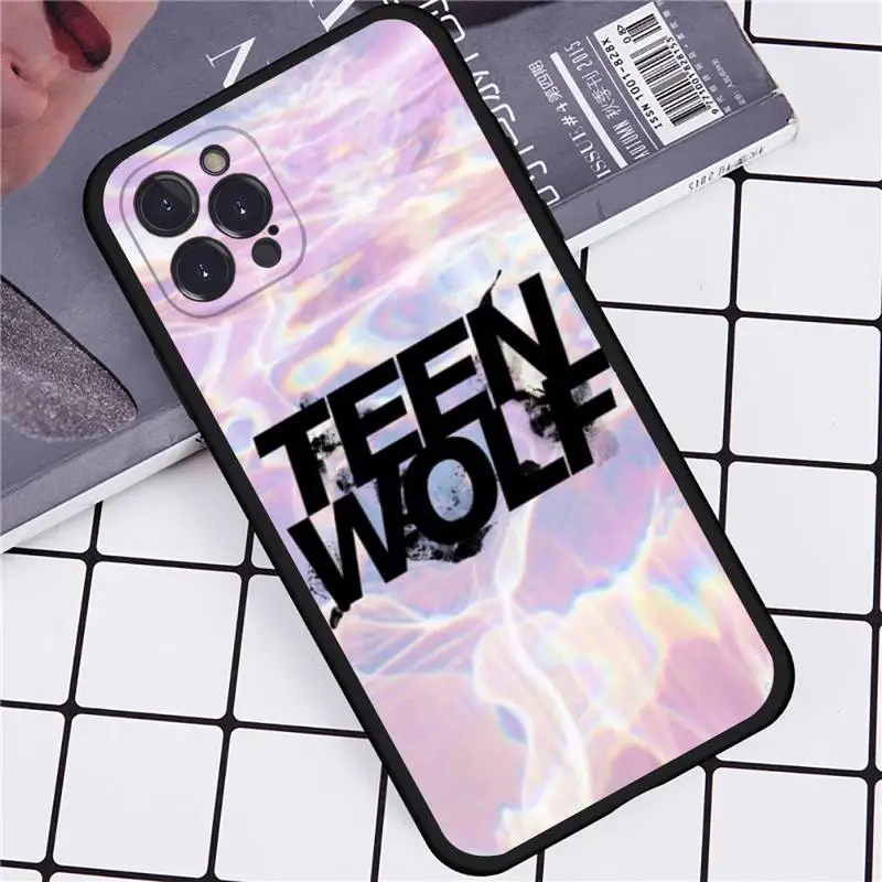 TEEN WOLF Teen Wolf Telefono dėklas Skirtas iPhone 14 11 12 13 Mini Pro XS Max Padengti 6 7 8 Plus X XR SE 2020 Funda Shell Nuotrauka 5