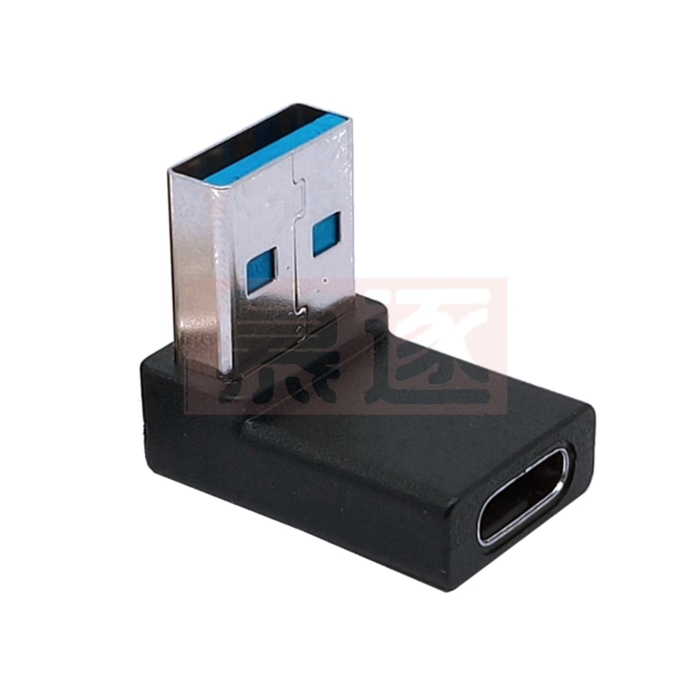 USB C Tipo Moteris USB 3.0 Male Adapter 90 Laipsnių Alkūnė C Tipo Konverteris Adapteris, Skirtas jungikliui LIte PS4 PC Nuotrauka 5