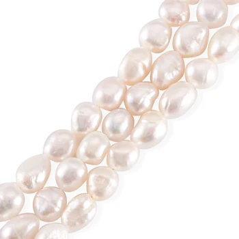 1 Kryptis Gamtos Keshi / Baroko Perlo Karoliukai Sruogos Kultūringas Gėlavandenių Perlų, 