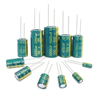 10 vnt Aliuminio elektrolitinių kondensatorių 1800 uF 6.3 V 8 * 16 mm frekuensi tinggi Radial Elektrolizės kapasitor