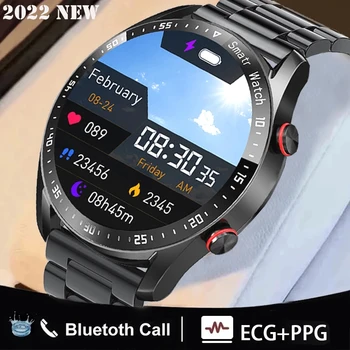 2022 Naujas EKG+PPG Smart Watch Vyrai 