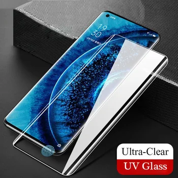 3D UV skysčio Ekrano apsaugos KOLEGA Rasti X, X2, X3 Pro X3neo X3 Neo Grūdinto Stiklo Klijai Visiškai Aišku, Kovos su Juoda Matinė, UV Stiklai