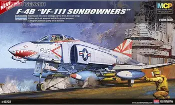 Akademijos 12232 1/48 F-4B VF-111 Sundowners (MCP) (Plastikiniai modelis)