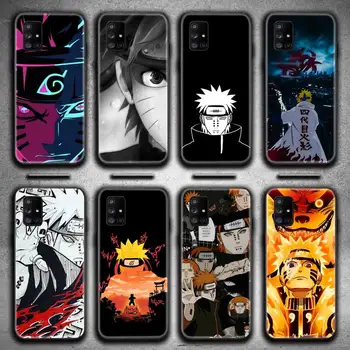 Anime Naruto Uzumaki Telefono dėklas Samsung Galaxy A03S A52 A13 A53 A73 A72 A31 A12 A81 A30 A32 A50 A80 A71 A51 5G