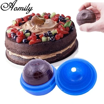 Aomily 3D Planetos Formos Silikono Šokolado Ledo Grotelės, Muilo Formos Saldainiai Minkštas Pyragas Pelėsių Silikono Šokoladas Slapukai 