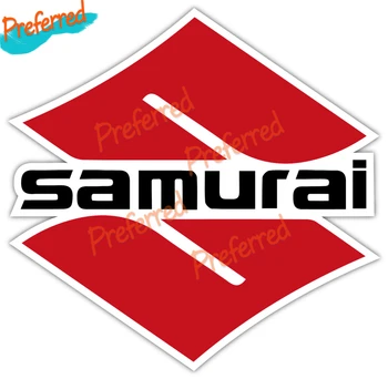 Asmeninį Samurajus Derliaus Logotipo Lipdukas Motokroso Lenktynių Nešiojamas Šalmas Kamieno Sienos Vinilo Automobilių Lipdukas Mirti Pjovimo
