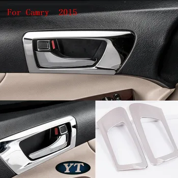 Auto Durų Vidinis Dubuo Lipdukas interjero formavimo Toyota Camry 2012-2016,4 vnt/aikštelė,automobilių reikmenys
