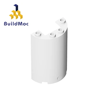 BuildMOC 85941-35312 Cilindro Pusė 2 x 4 x 5 su 1 x 2 Išpjovą, Statyba Blokai, Dalys 