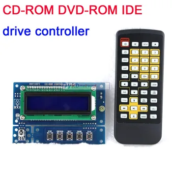 CD-DVD-ROM IDE optinis valdiklis, Garso Grotuvas ROM Patefonu SU NUOTOLINIO valdymo Skaitmeninis LCD Ekranas 