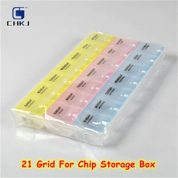 CHKJ 21 Tinklelis, Elektroninių Komponentų IC Chip Varžtas Saugojimo Atveju JMD KD VVDI Chip Box 