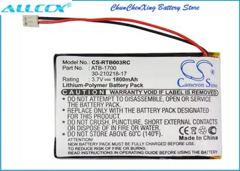 Cameron Kinijos 1800mAh Baterija 30-210218-17, ATB-1700 RTI T3V, T3-V, T3-V+