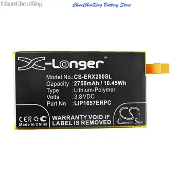 Cameron Kinijos 2750mAh Baterija 1310-1071,LIP1657ERPC Sony H8314, H8324, TAIGI-05K,Xperia XZ2,Xperia XZ2 Kompaktiškas