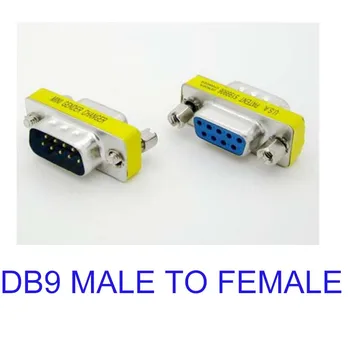 DB9 rs232 9 Pin vyrų ir Moterų Mini Lyčių Keitiklis-Konverteris Adapterio Jungtį, nauja
