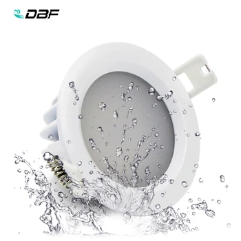 [DBF] IP65 Vandeniui LED Downlight 5W 9W 7W 12W 15W LED Spot light Vonios Įleidžiamas LED Lubų šviestuvas AC 110V, 220V