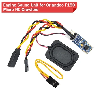 DasMikro TBS Mini Programuojamas Variklio Garsą, USB Vienetas Orlandoo F150 OH35P01 Sunkvežimių JJRC Q64 Q65 RINKINYS Micro RC Automobilių dalis