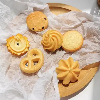 Dirbtinis Slapukas Dirbtiniais Slapukas Modelis Pradinio Modeliavimo Sausainių Maisto Desertas Kepimo Virtuvė Apdailos Lentelės Langą Rekvizitai