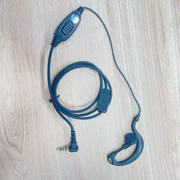 Domofonas Ryšio laisvų rankų įrangos laidas 3.5 mm vieno skylę y-vadovas, ausinės g formos ausinės ausinių už tongdaxin Quansheng Lingtong