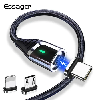 Essager Magnetinis Įkroviklis, Micro USB Kabelis, skirtas 
