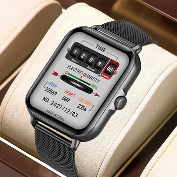 GEJIAN 2023 Smart Watch Vyrai, Moterys, Sport Fitness Tracker Širdies ritmo Miego Stebėjimo Smart Laikrodį Smartwatch 