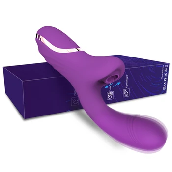 Galingas Klitorio Čiulpti Dildo Vibratorius Moterų Moterų Kalba Lyžis Gyvis Klitorio Stimuliatorius Sekso Žaislai, Prekes Suaugusiems 18