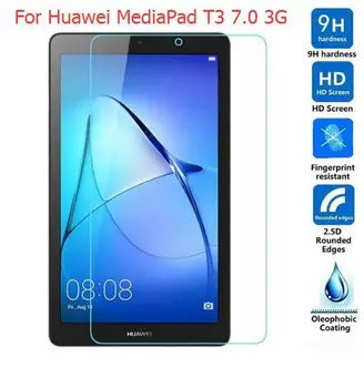 Grūdintas Stiklas Huawei MediaPad T37 T3 7 3G BG2-U01 7 Colių Tablet Screen Protector Filmas 