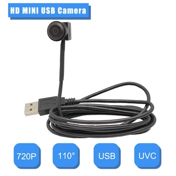 HD 720P Wide Angle USB Kamera Su 2,8 mm Objektyvas plataus kampo uv-c kamera, usb kamera, mini Priežiūra uv-C pcweb kamera, windows fotoaparatas