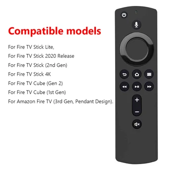 IR Nuotolinio Valdymo Amazon Fire TV Stick Kubo 4K ABS ared Nuotolinio Valdymo pultas su 