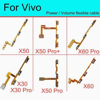 Išjungimo mygtuką, Įjunkite Išjunkite Garsumo Power Flex Kabelis Vivo X50 X60 X30 X60 Pro plus Flex Kabelis