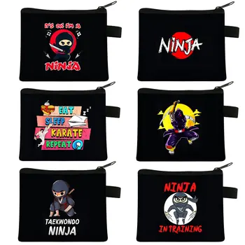 Japonų Animacinių Filmų Ninja Mokymo Monetų Piniginė Moterims, Piniginės 