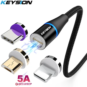 KEYSION 5A Magnetinio USB Kabelis, Skirtas 