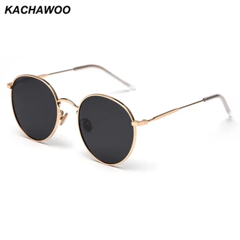 Kachawoo poliarizuoti akiniai nuo saulės moterims 2019 žmogus, metalinis korpusas apvalus saulės akiniai vyrų vairavimo raudonas juodas priedai vasarą akiniai